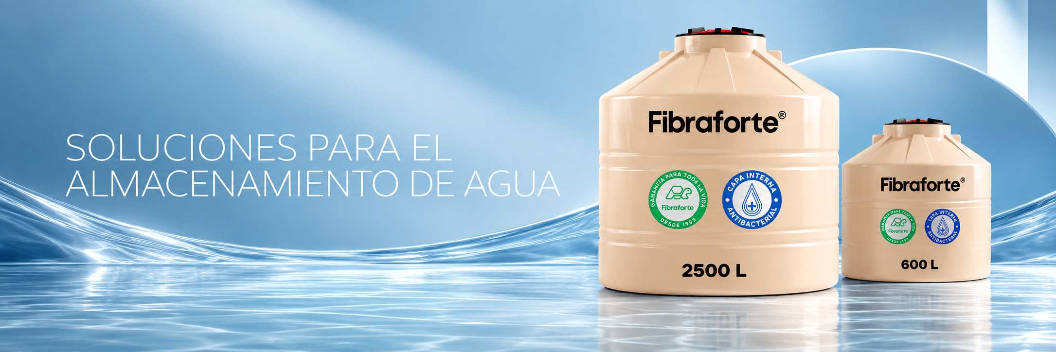 Imagen publicitaria de la categoría Almacenamiento de Agua de YIRU